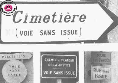 pas d'issue